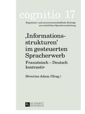 cover image of «Informationsstrukturen» im gesteuerten Spracherwerb
